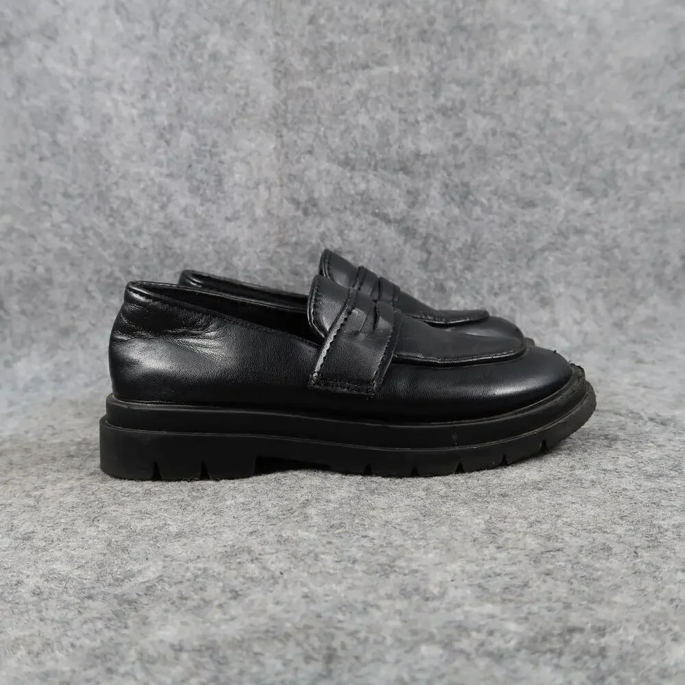 Shoes Penny Loafers Toddler Kids 8 Slip On Dressy Casual Black Classic Formal